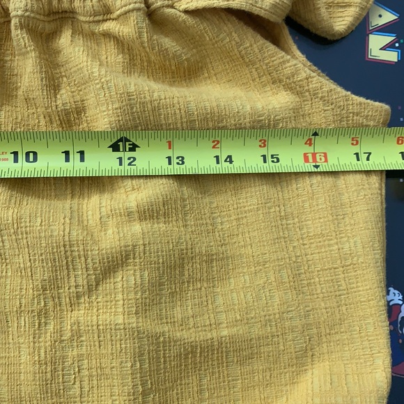 💛HP💛 Madewell Texture & Thread button up top Size Medium EUC - Picture 10 of 15